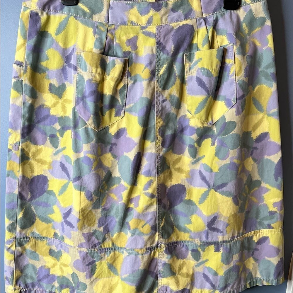 J.Jill Women’s 12P Button Skirt - Picture 3 of 6